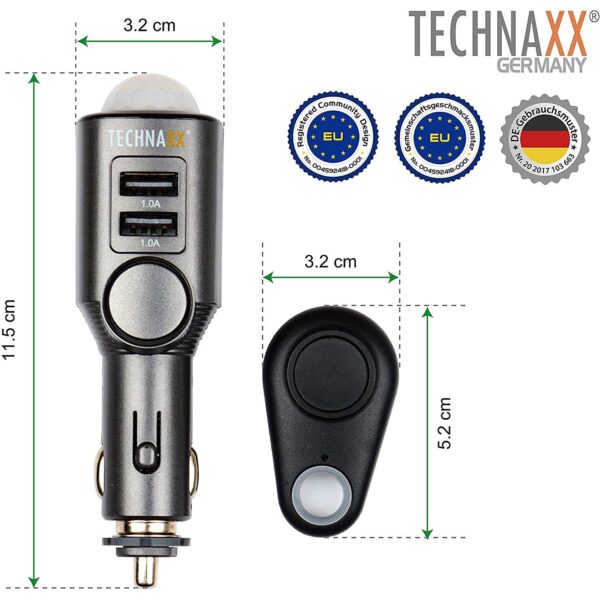 Technaxx Alarm with Charging Function TX-100 - Image 4